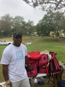 2021 Quil Foundation Long Beach California Back To school back pack and school supplies drive
